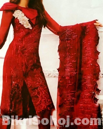 Ruby red (Pakistani catalog Indian version)